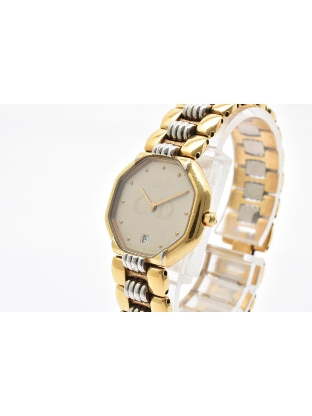 Dior 48.133 Quartz Beige Dial Watch